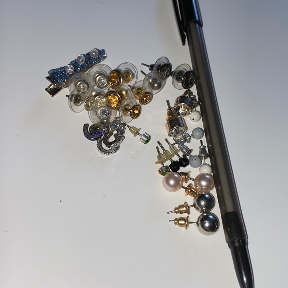 earring studs lot